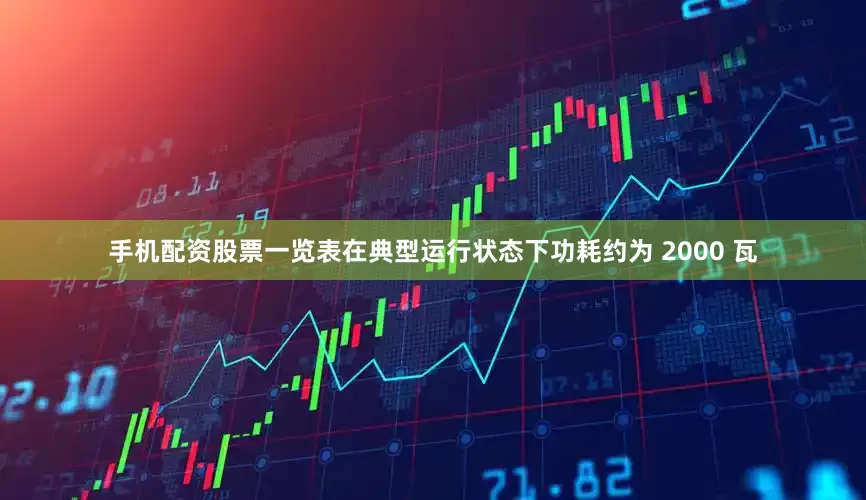 手机配资股票一览表在典型运行状态下功耗约为 2000 瓦